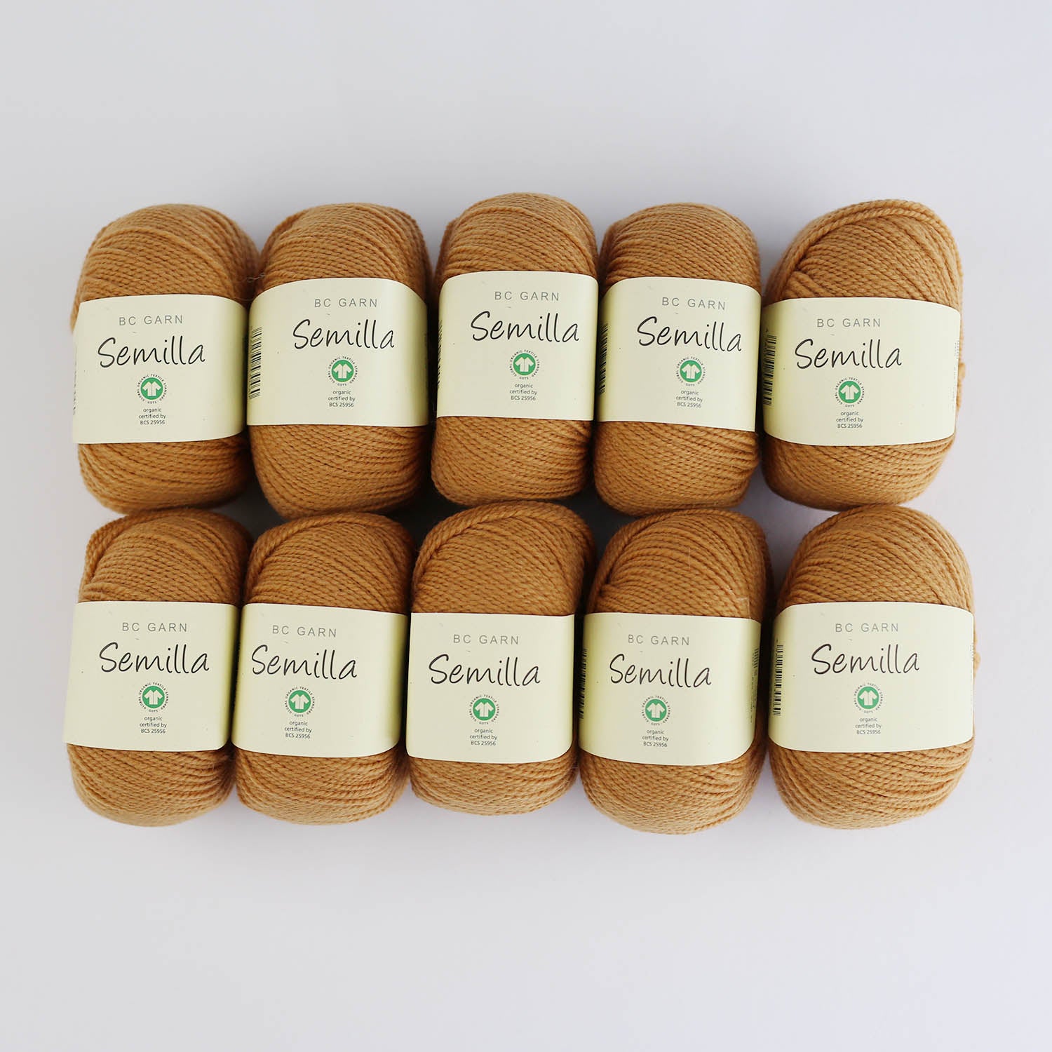 500g Paket Semilla GOTS Auslauffarben